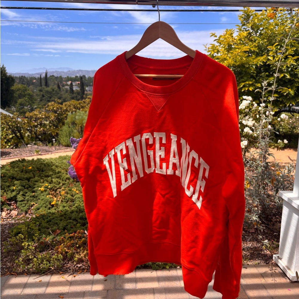 Vengeance Red Men's Sweater